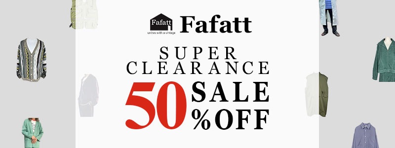 Fafattクリアランスセール
