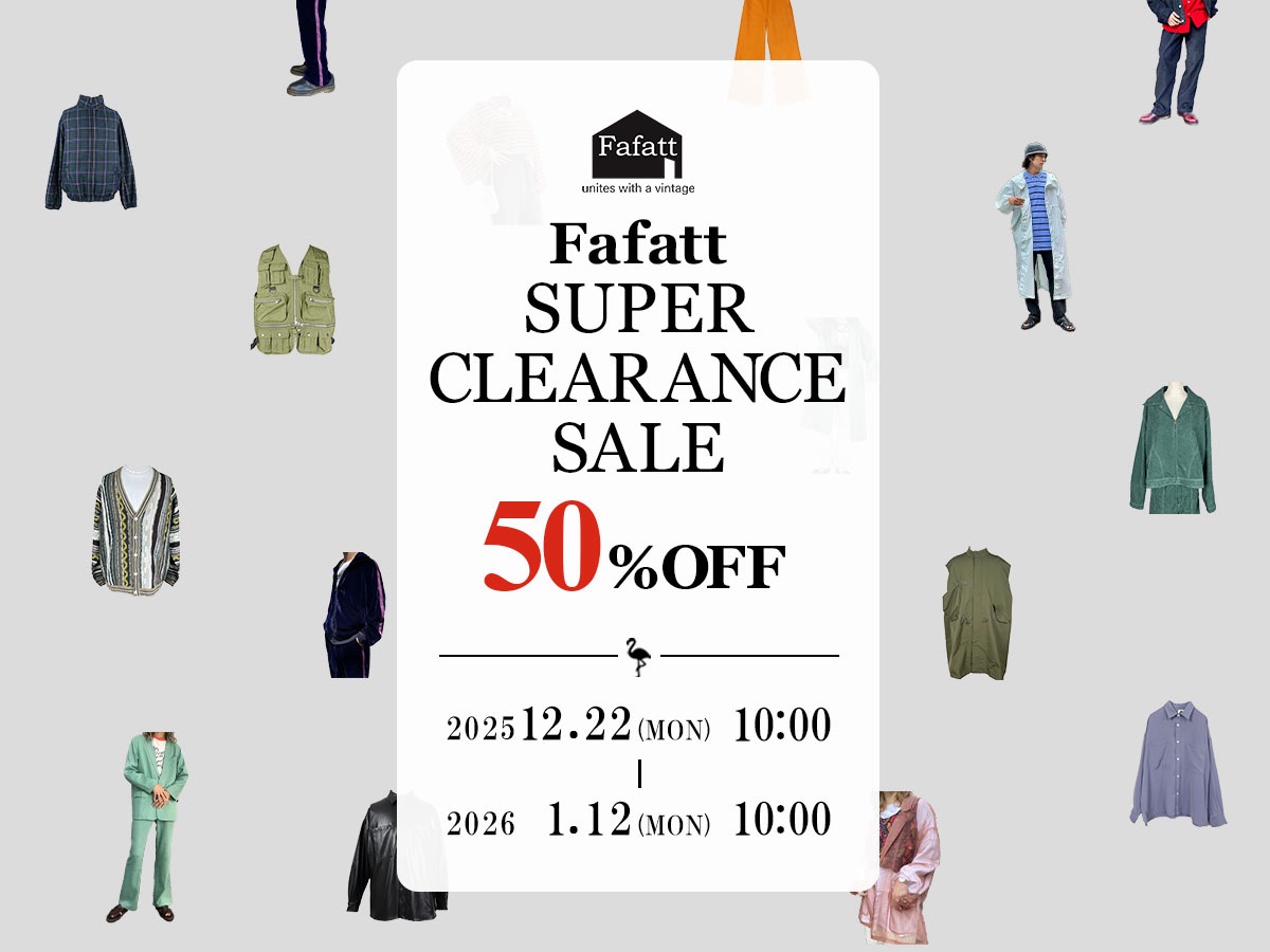 ファファットクリアランスセール