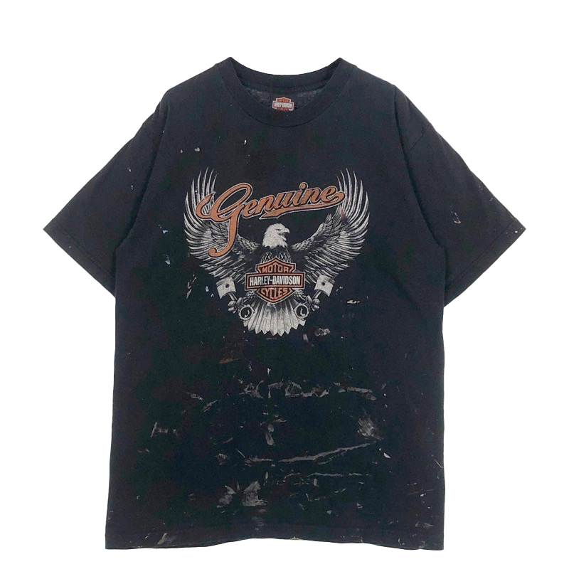 90sUSA製ペンキ飛びプリントTシャツ