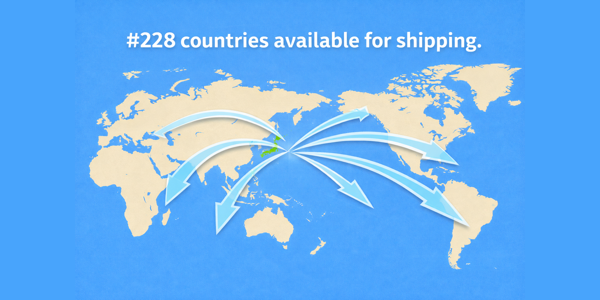 Worldwide Shipping from Japan – Flamingo Online Vintage Store