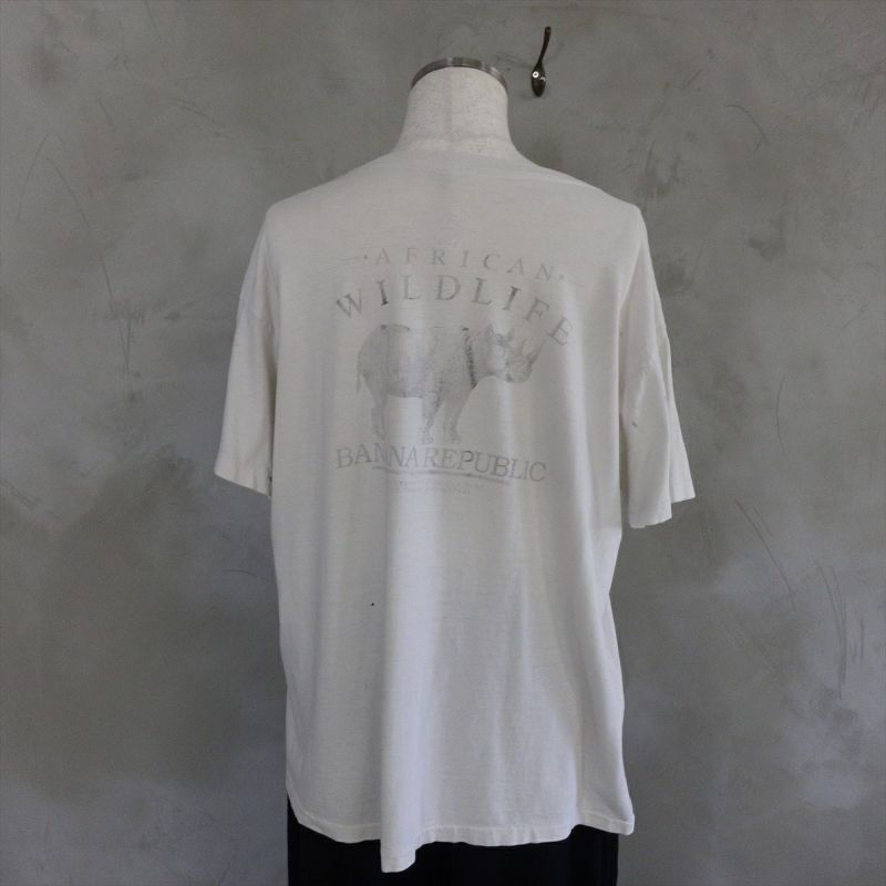 古着 80s BANANA REPUBLIC バナナリパブリック ポケットTシャツ