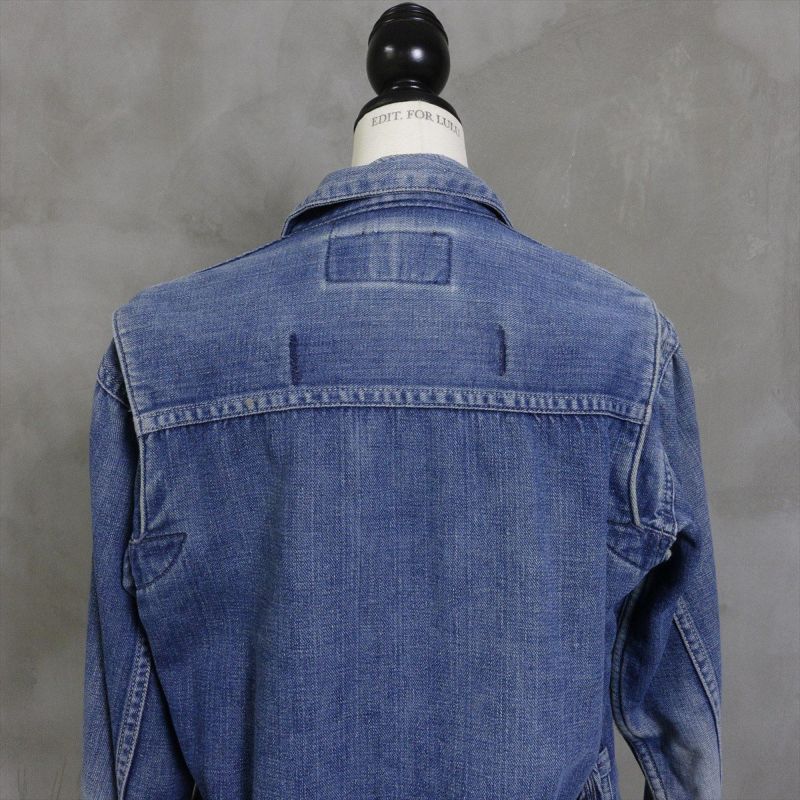 古着 40s VINTAGE Wrangler 111 MJ デニムジャケット 縦ベル