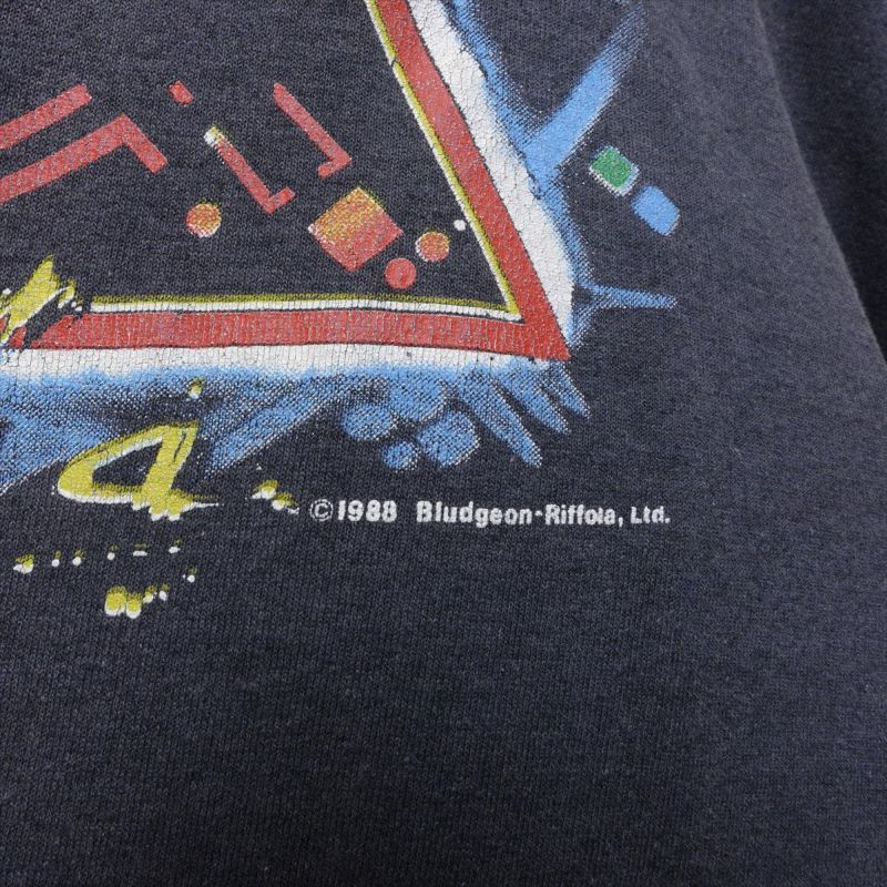 古着 80s DEF LEPPARD デフレパード HYSTERIA バンドTシャツ