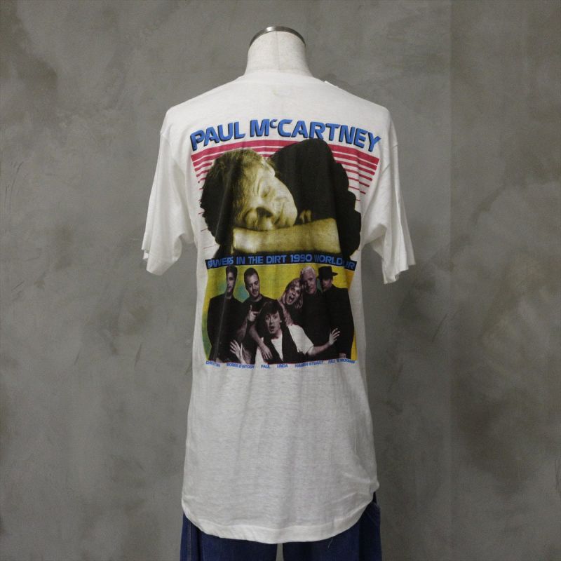 古着 90s ポール・マッカートニー PAUL McCARTNEY Tour Tシャツ バンド ...