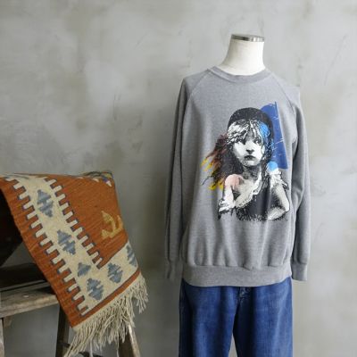 古着 80s レミゼラブル LESMISERABLES スウェット ミュージカル