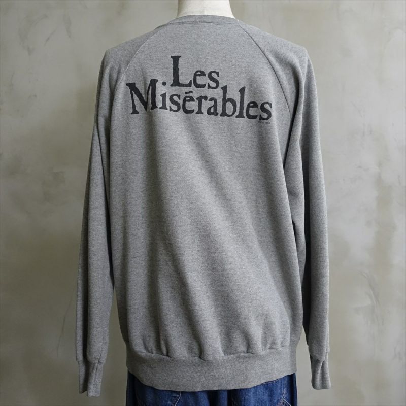 古着 80s レミゼラブル LESMISERABLES スウェット ミュージカル 古着 80s レミゼラブル LESMISERABLES スウェット ミュージカル