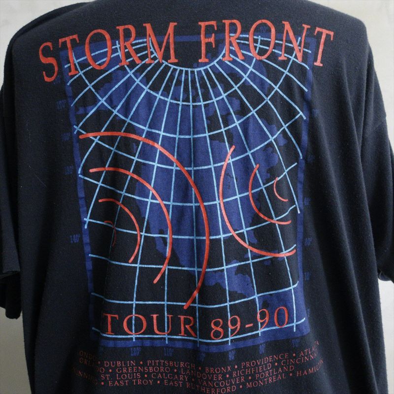 80sアメリカ製ビリージョエルビンテージTシャツツアーTシングルステッチ 80s ビリージョエル THE BRIDGE TOUR ヴィンテージTシャツ