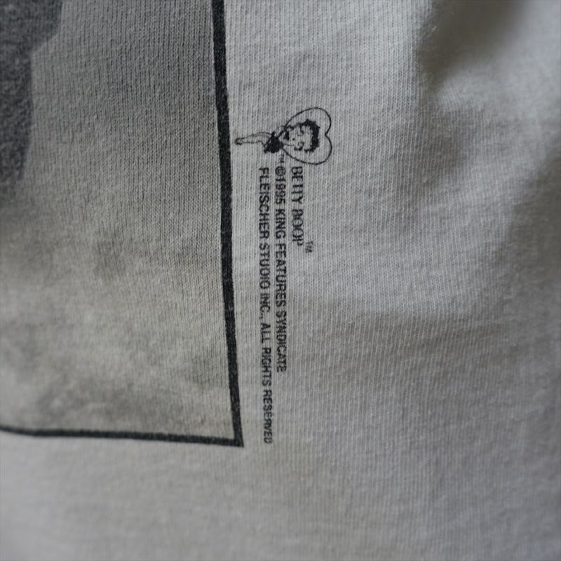 古着 90s ベティブープ プリントTシャツ ベティ コピーライト