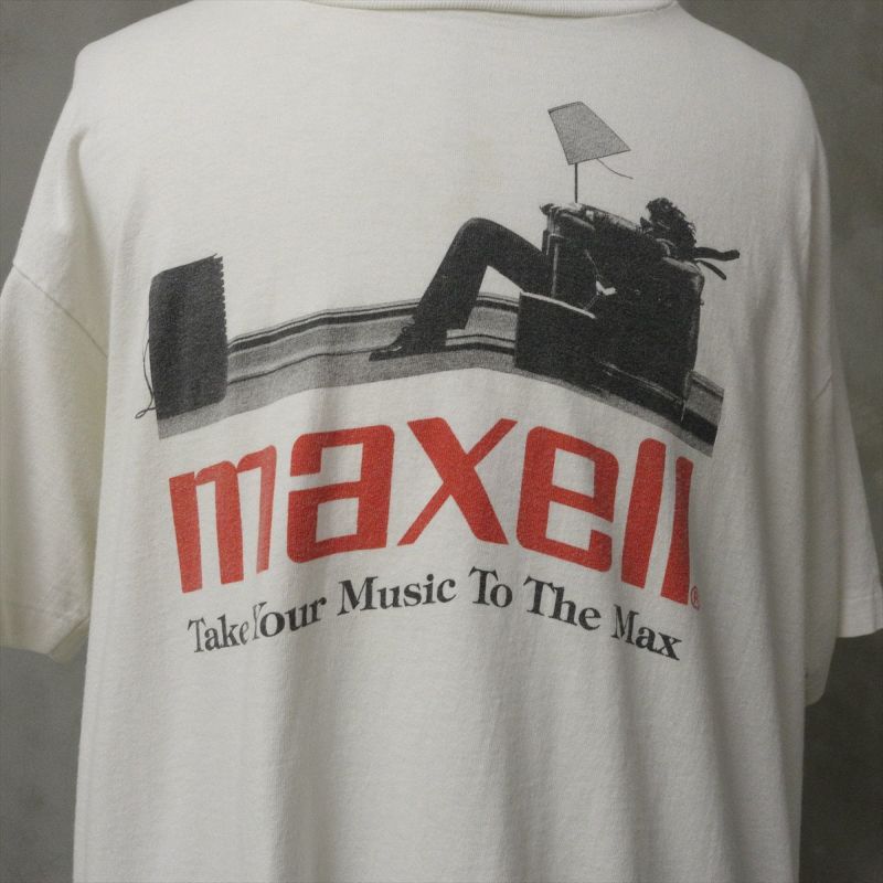 古着 90s MAXELL Tシャツ