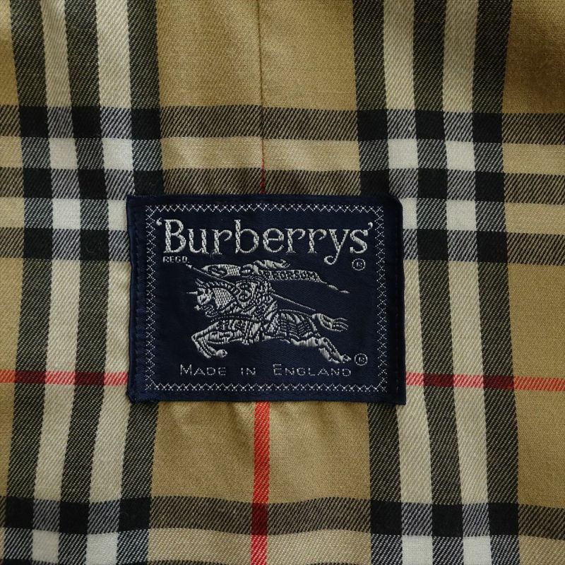 古着 90s BURBERRY バーバリー トレンチコート シングル