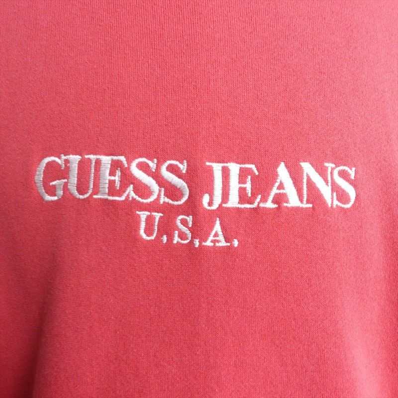 古着 90s ゲス Guess 刺繍スウェット | Flamingo Online 古着屋