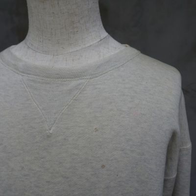 vintage 〜50s 前V penny's ボロダメージスウェット　古着　L 50's PENNEYS ヴィンテージスウェット 