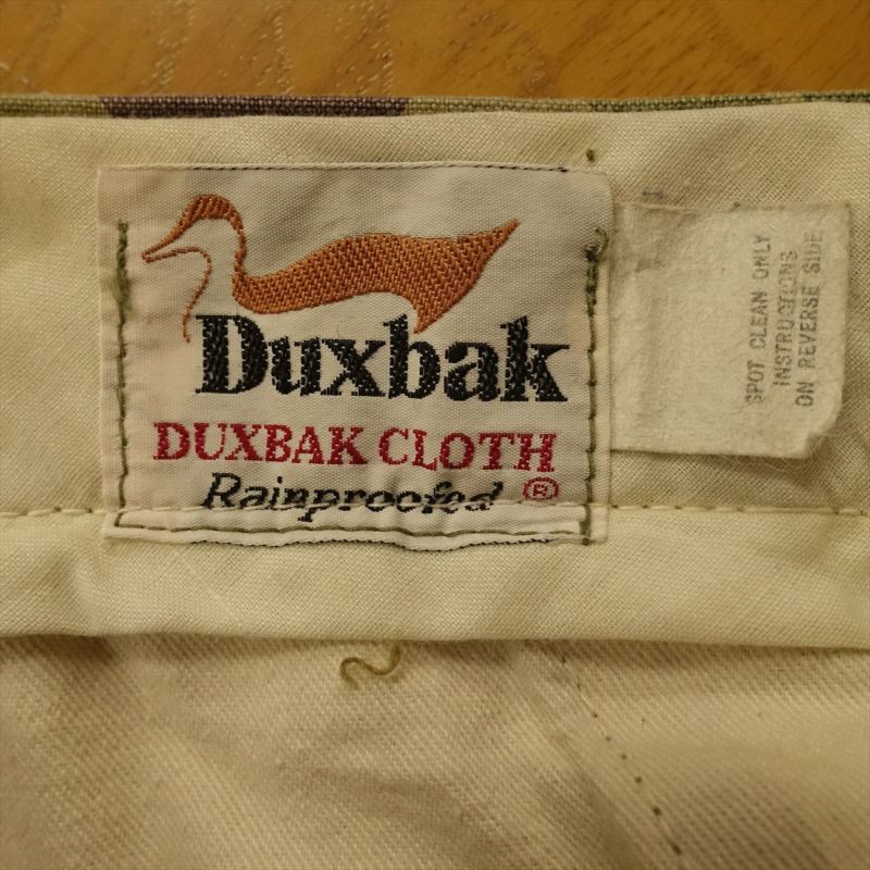 古着 ＤＵＸＢＡＫ ハンティングパンツ