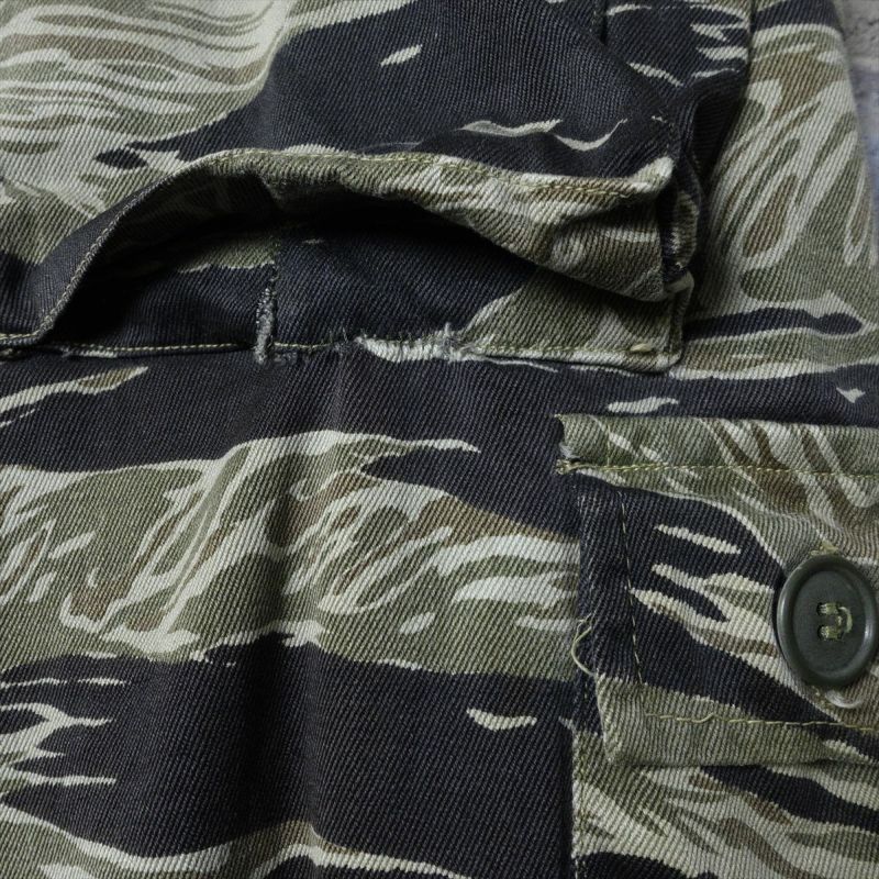 60s タイガーカモパンツ vintage ミリタリー archive 古着 60s USARMY タイガーカモ ミリタリー VINTAGE | Flamingo Online