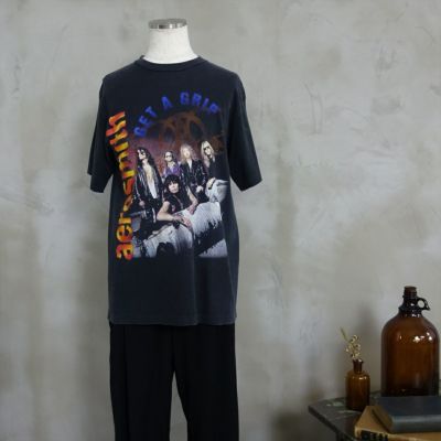 古着 90s GIANTボディー aerosmith エアロスミス バンドTシャツ