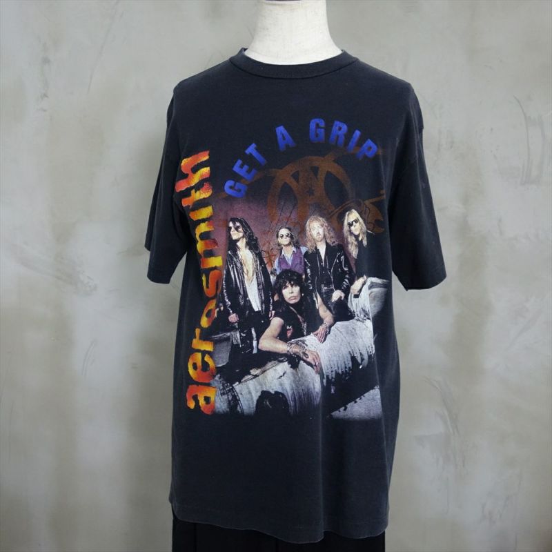 古着 90s GIANTボディー aerosmith エアロスミス バンドTシャツ