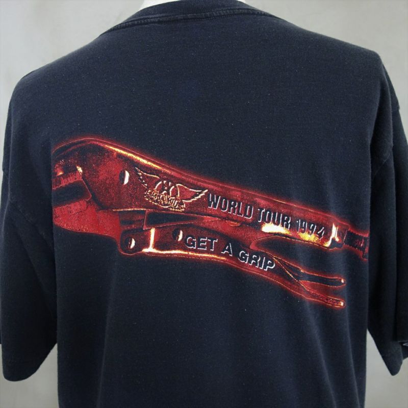 古着 90s GIANTボディー aerosmith エアロスミス バンドTシャツ