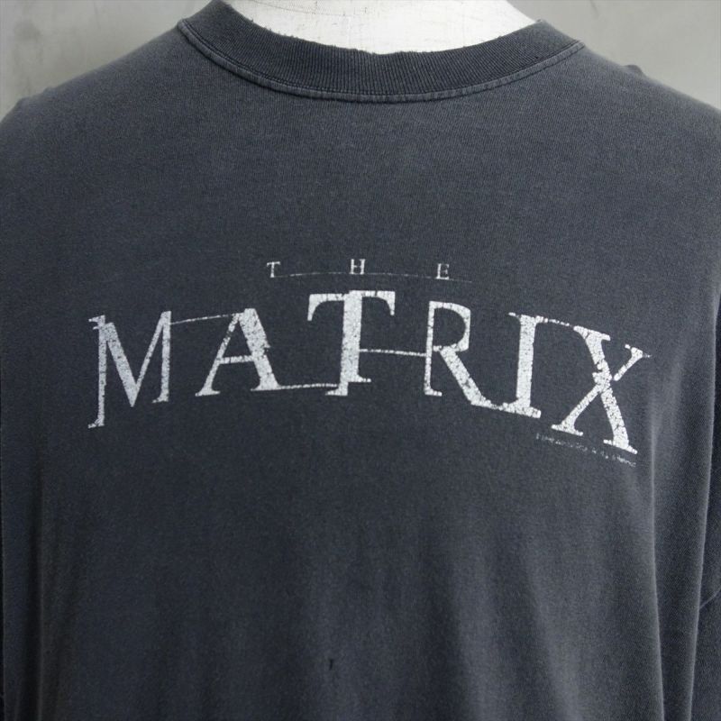 古着 00s マトリックス　THE　MATRIX ムービーTシャツ