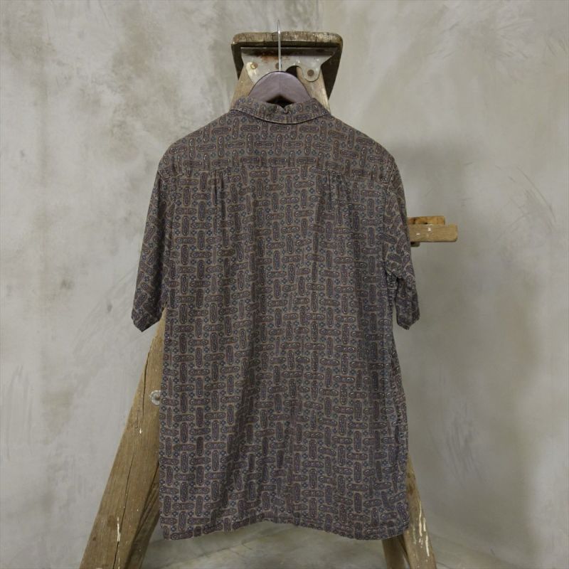 【50-60s Special vintage】半袖シャツ　編み込み　古着 50-60s Special vintage】半袖シャツ 編み込み 古着