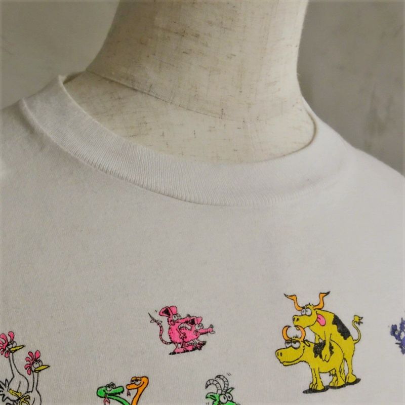 古着 90s アニマルセックスTシャツ エロT