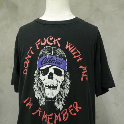 古着 90s RIKI Cathouse プリントTシャツ