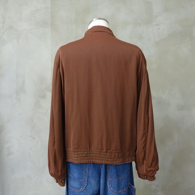 い*ん様 50s ギャバジンジャケット　リバーシブル 古着 50s ギャバジンジャケット VINTAGE リバーシブル