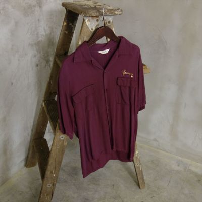 【pochi】60‘s ボウリングシャツ/レーヨンシャツ pochi様専用】60's ボウリングシャツ/レーヨンシャツ - メルカリ