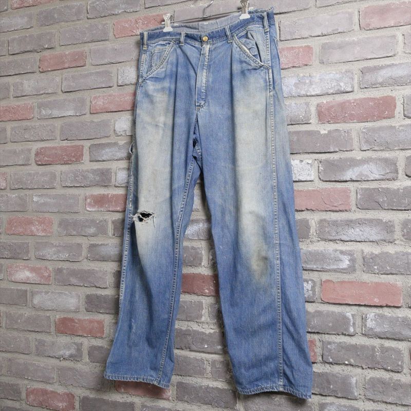 60s vintage CARTER'S デニムパンツ ペインターパンツ 60s 60年代 ワーク ペインターパンツ カーターズ │ヴィテージ