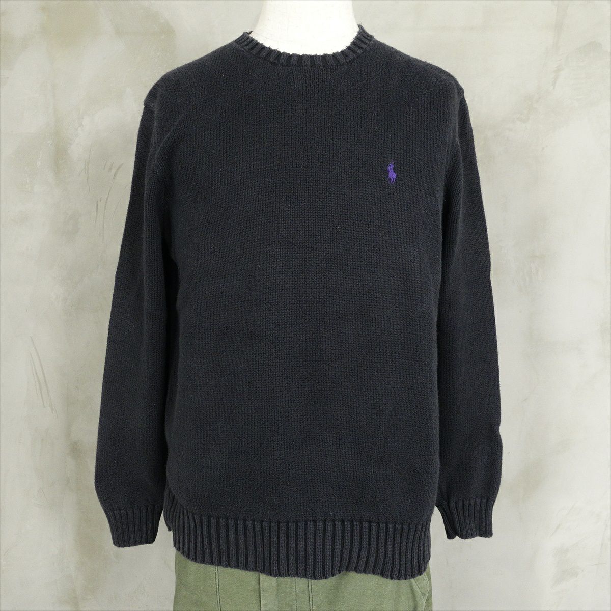 古着のラルフローレンのセーター