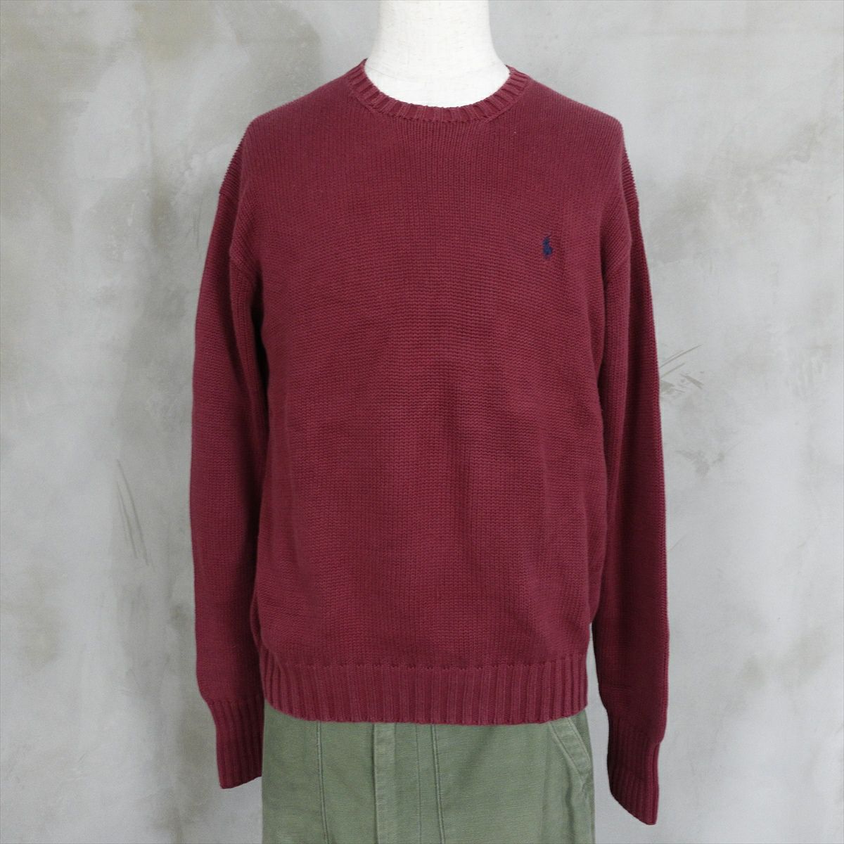 古着のラルフローレンのセーター