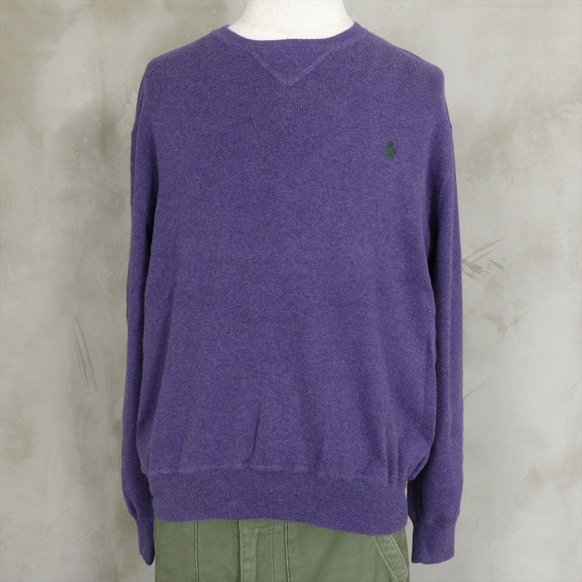 古着のラルフローレンのセーター