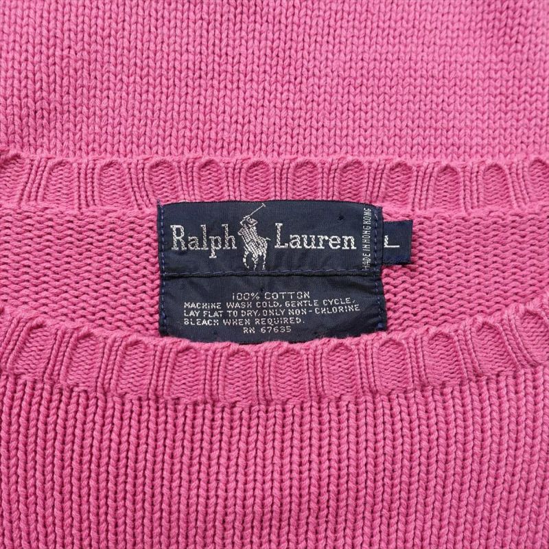 古着 ラルフローレン Ralph Lauren コットンニット