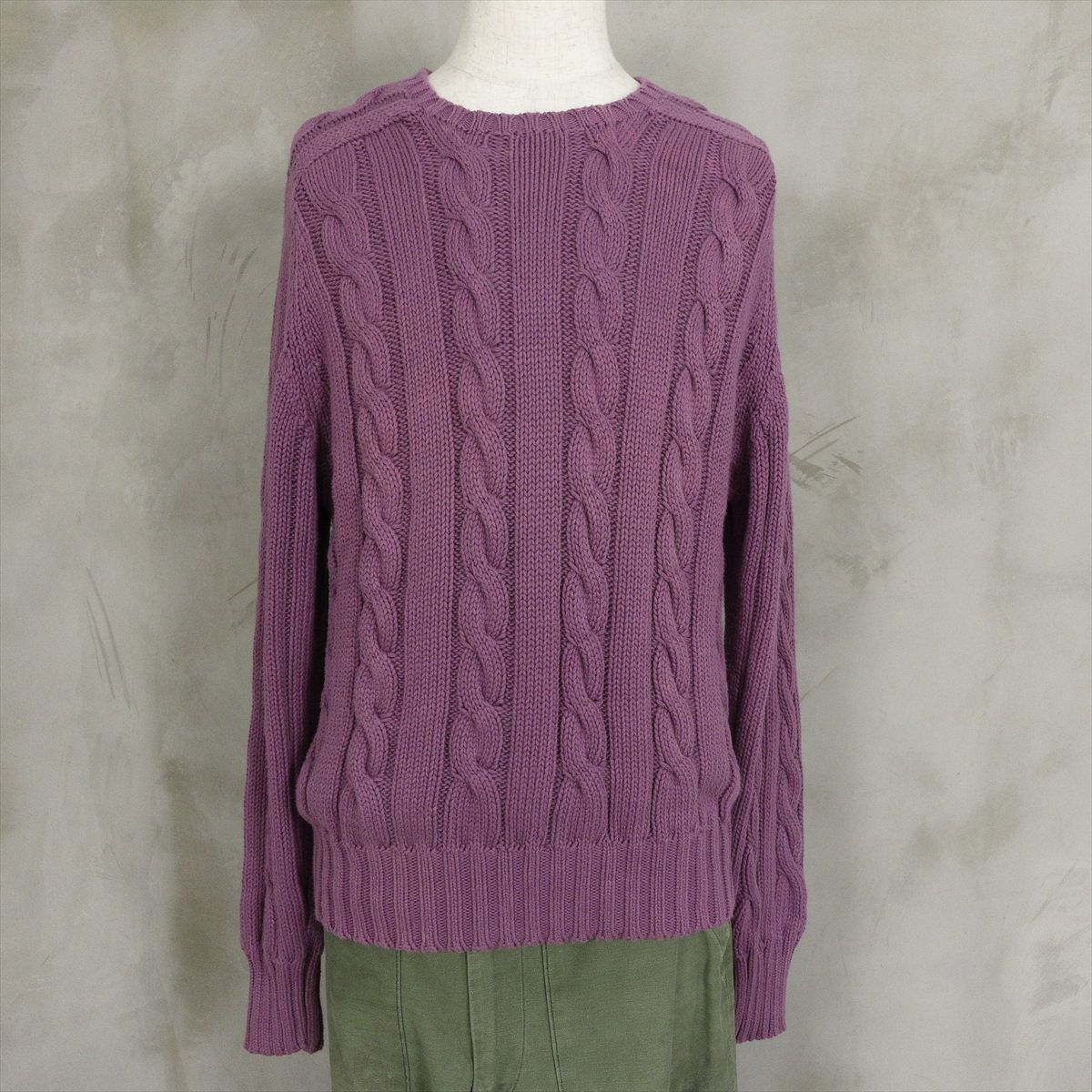 古着のラルフローレンのセーター