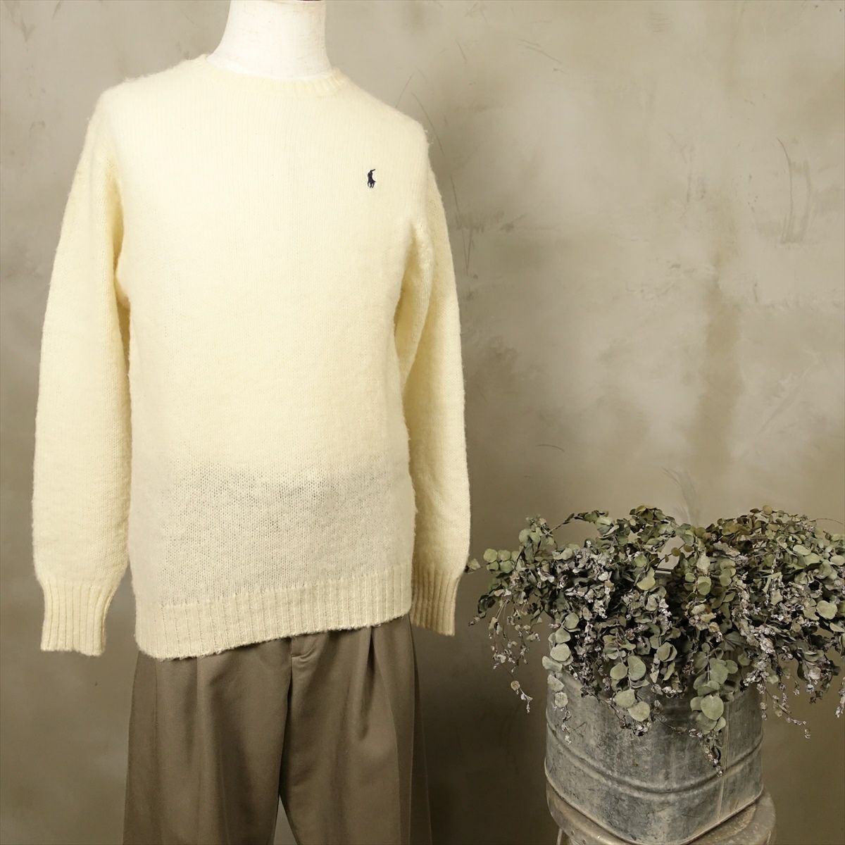 古着のラルフローレンのセーター