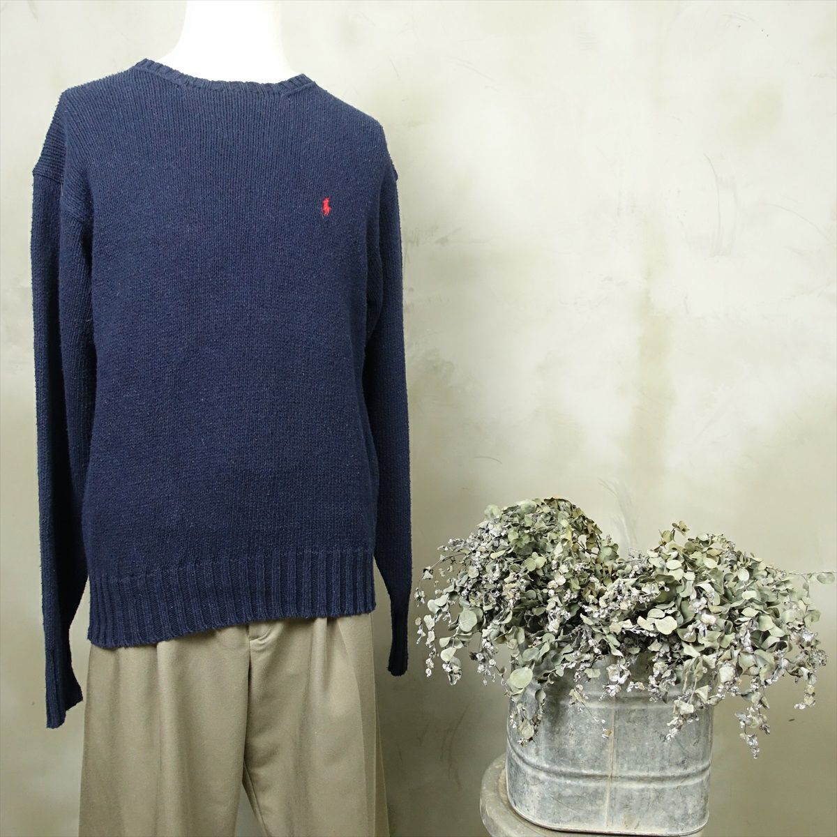 古着のラルフローレンのセーター