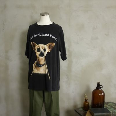 古着 00s アニマルプリント Tシャツ 犬 Dog Flamingo Online 古着屋フラミンゴ オンラインショップ