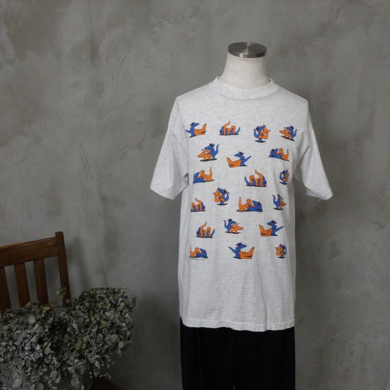 vintage Ero Tシャツ 90s usa製 エロ お尻 ワニ アニマル