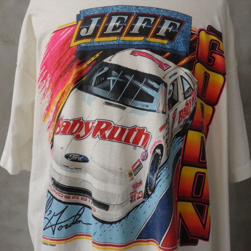 古着 90s JEFF GORDON　ジェフ・ゴードン　レーシングTシャツ