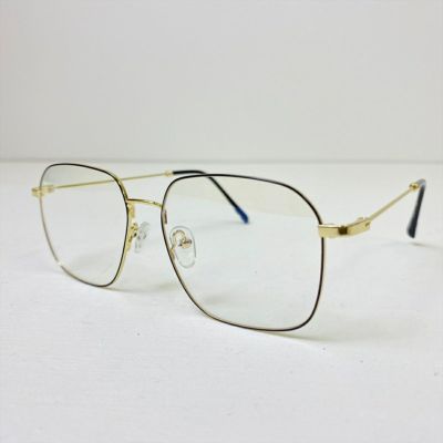 ウェリントン型 メタル BLK/CLR メガネ | Flamingo Online 古着屋