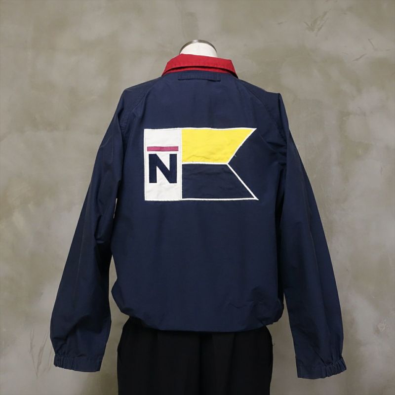 90年代 ノーティカ NAUTICA ナイロンジャケット メンズL ヴィンテージ /eaa311474