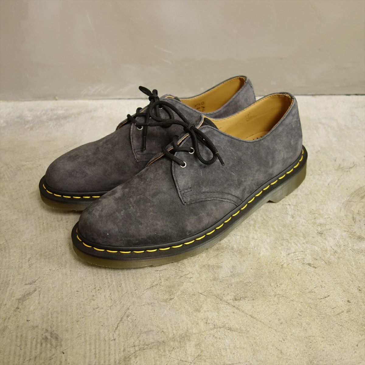 USED ドクターマーチン DrMartens スエード 3ホール 紺 ネイビー 