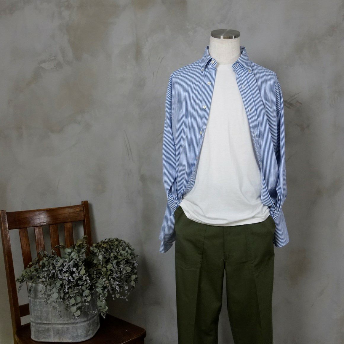 古着のラルフローレンのシャツ