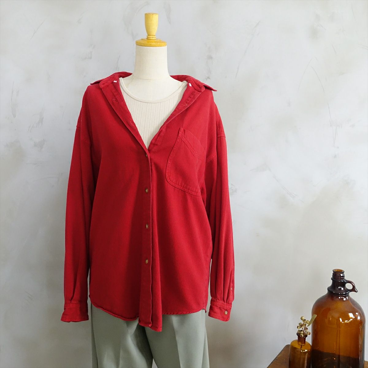 エディーバウアーの長袖シャツ