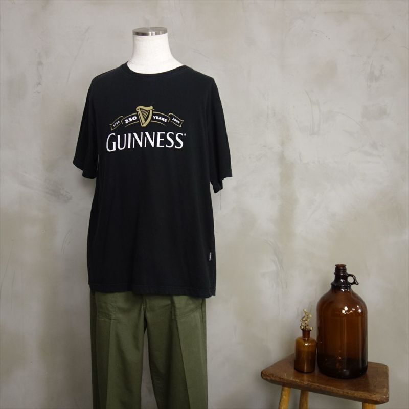 人気の新作 古着 Guinness beer ギネスビール tシャツ グリーン M