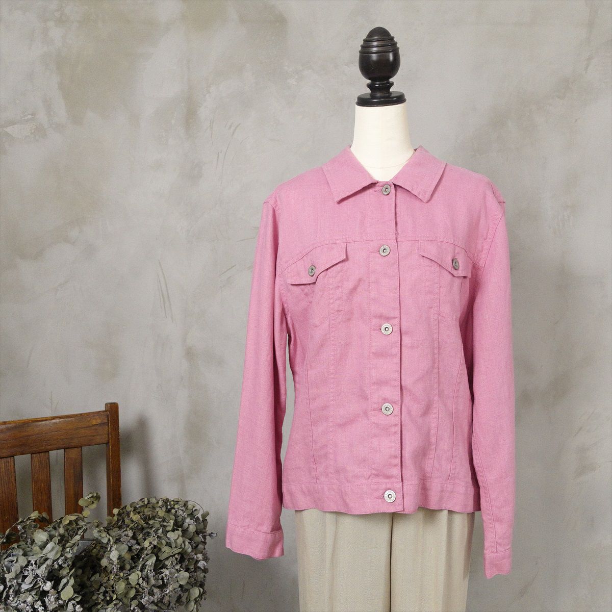 エディーバウアーのリネンジャケット