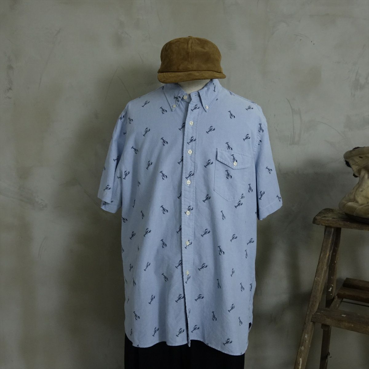 古着のラルフローレンのシャツ