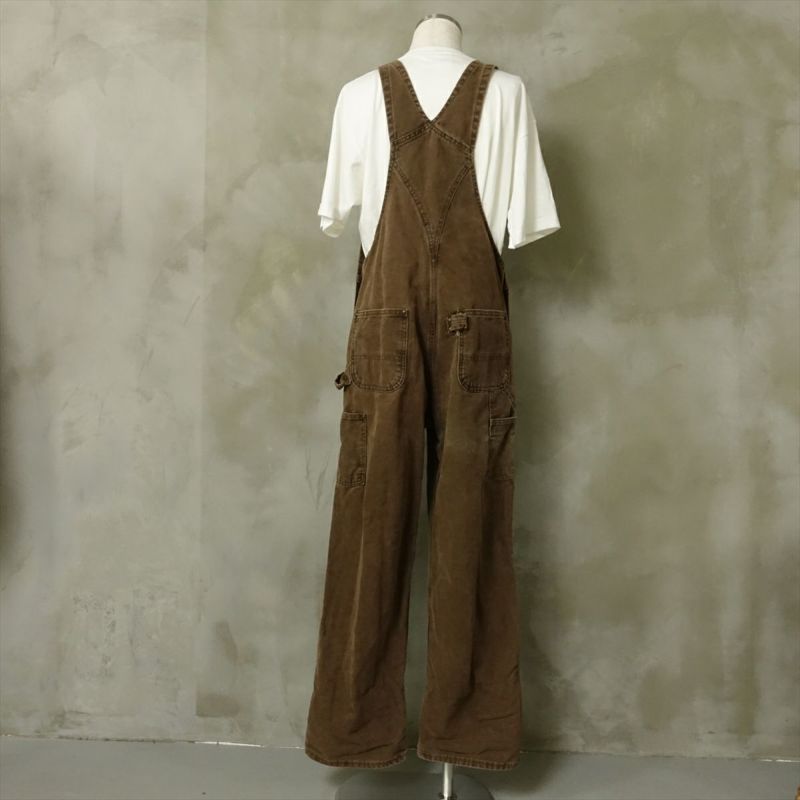 古着 90s carhartt カーハート ダック地 オーバーオール USA製