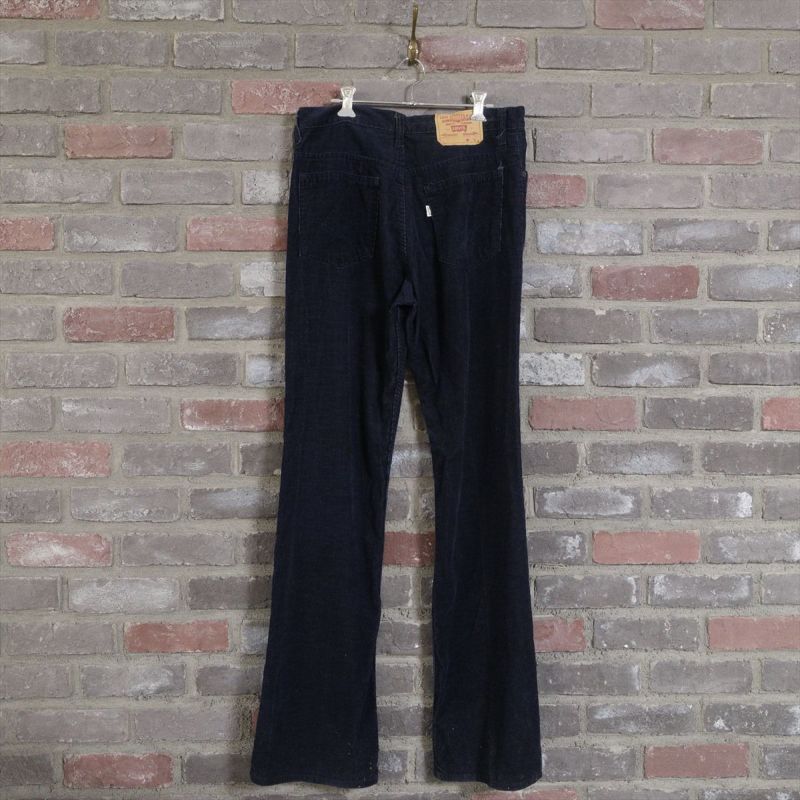 80s 70s リーバイスコーデュロイパンツ517 38☓30 後染めブラック 80s 70s リーバイスコーデュロイパンツ517 38☓30 後染めブラック