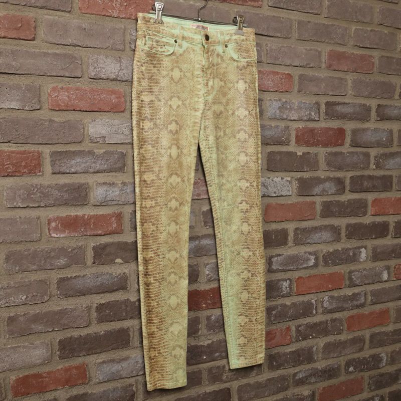 Guess python パイソン柄 フレアパンツ古着vintage