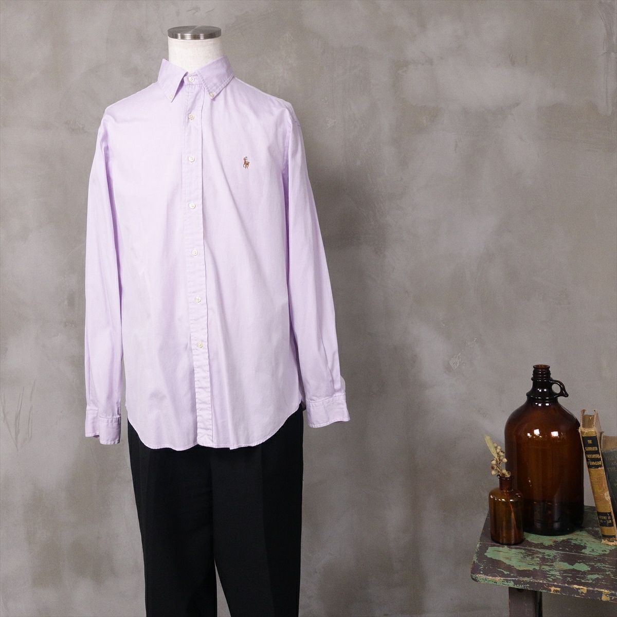 古着のラルフローレンのシャツ